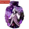 Naruto Moletom Masculino Primavera e Outono Nova Jaqueta Juvenil Com Capuz Roupas Ins Marca da Moda Top para Alunos do Ensino Fundamental e Médio