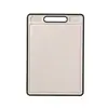 Tabla de cortar casera de doble cara, Tabla de cortar de tallo de trigo, Tabla de cortar de cocina para carne y verduras, Tabla multiusos para picar ajo