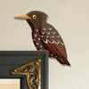 Mz1051-1080 Pegatinas de Esquina de Pájaros y Palomas de Madera Transfronterizas para Puertas y Ventanas del Hogar, Pegatinas de Pared Decorativas de Animales