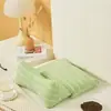 Almohada de Cáscara de Semilla de Cedro, Almohada Triangular de Cáscara de Alforfón y Algodón Crudo, Almohada para Dormir Bien, Almohada Herbal Combinada Desmontable para Adultos