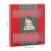 Cuchara navideña, vajilla, traje de acero inoxidable, cuchara de café con forma de muñeco de nieve, tenedor de fruta de Papá Noel, cuchara de muñeca, tenedor de regalo