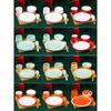 Melamina Hot Pot Shop Table Tableware Conjunto de quatro peças Conjunto de louças de restaurante Conjunto de louças comerciais do hotel Conjunto de louças Pratos
