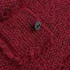 Para Comércio Exterior Transfronteiriço Europeu e Americano Roupas Femininas, Popular no Aliexpress, Outono Vintage Versátil Casaco Curto de Tweed com Franjas