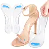 GEL Transparentes Tacones Altos de Verano para Mujer Verano Colchoneta de Siete Puntos Punto de Masaje Plantar Plantilla Antideslizante Amortiguadora
