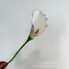 Sensación avanzada de hidratación flor de cala flor artificial de tamaño mediano decoración de paisajismo de auditorio de bodas accesorios de fotografía