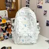 Mochila Estilo Harajuku Japonés para Estudiantes de Secundaria Femeninas, Mochila de Viaje de Gran Capacidad para Estudiantes Universitarias Femeninas, Mochila Sencilla de Moda para el Campus