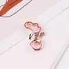 Llavero de Animales de Dibujos Animados de Aleación de Zinc DIY Hecho a Mano al por Mayor Joyería para Niños y Niñas Material para Llaveros Accesorios Colgantes