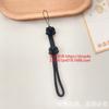 Nuevo Lanyard para Teléfono Móvil de Flor de Dibujos Animados Anti-Pérdida Creativo para Muñeca Cuerda de Nylon Llave Colgante Hebilla Cadena Corta para Mano