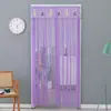 Cortina de Puerta Anti-Mosquitos Sin Taladro, Cortina de Gasa de Tela, Media Cortina de Encaje para Dormitorio, Cortina Divisoria, Cortina de Privacidad, Cortina Colgante para el Hogar para Todas las Estaciones, Producto Nuevo