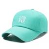 Gorra de Béisbol Suave Lavada y Desgastada con Estampado de Letra Personalizada para Primavera y Otoño, para Hombres y Mujeres, Sombrero Pequeño para el Sol para Mostrar la Cara al Aire Libre
