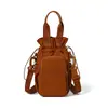 Estilo Coreano Moda Casual Nylon Portátil Transversal Bolsa para Garrafa de Água Impermeável Alta Aparência Nicho Passeio Bolsa de Ombro Único Unissex