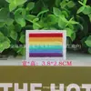 Bordado de Computador Arco-Íris Multicolorido Tecido para Bordado Patch Aplique Roupas Calças e Outros Materiais Decorativos DIY Auxiliar de Vestuário