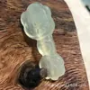 Colgante Xiuyu Ruyi jade natural Ruyi tridimensional Xiuyu colgante pequeño collar pulsera venta al por mayor accesorios DIY