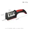 Afilador de cuchillos de mano para el hogar de desmontaje rápido, cuchillo de cocina multifuncional, piedra de afilar de cuatro etapas, tres etapas, cuatro en uno, herramienta comercial