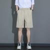 Pantalones Cortos Casuales de Negocios para Hombre de Verano de Lujo Ligero Transfronterizos Pantalones de Vestir Versátiles de Cinco Puntos Pantalones Finos de Longitud Media Pantalones de Traje de Cinco Puntos