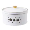 Vajilla Calentada con Velas de Hotel, Recipientes para Platos, Recipientes para Pepino de Mar, Recipientes para Erizos de Mar, Recipientes para Sopa y Recipientes para Aleta de Tiburón