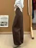 Jeans Retro Americanos de Pierna Ancha con Más Terciopelo para Mujer 2026 Otoño/Invierno Nuevos Pantalones Holgados de Pierna Recta de Cintura Alta con Más Terciopelo A14009