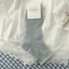 Calcetines Estilo Ballet Lolita, Delgados Blancos Estilo Verano, Nueva Tendencia Primavera/Verano 2026, Sensación Fresca, Estilo Chica Joven, Moño en el Talón, JK