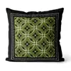 Cojín Decorativo para Sofá Estilo Medieval Color Verde Oliva, Cojín Geométrico Retro para Cabecera, Cojín Decorativo para Sala de Estar Estilo Chino Nuevo, Dropshipping
