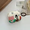 Nueva Funda Protectora Bluetooth Gato Negro IMD para AirPods Pro 2 Cubierta Completa TPU Funda para Auriculares Apple Cuarta Generación