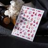 Nail Art Lolita Coelho Coelho Adesivo Internet Celebridade Arco Coelho Amor Pequeno Padrão Série Novo Adesivo de Unhas