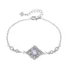 Pulsera geométrica sencilla, elegante, de lujo ligero, ajustable, con corte de rosa, para mujer, con un diseño único y exquisito, aretes dulces y versátiles