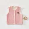 Ropa para Bebés y Niños Anyang, Chaleco de Terciopelo para Niños, Estilo Otoño e Invierno, Cárdigan de Terciopelo Doble Cara, Chaleco de Terciopelo para Bebés Niños y Niñas