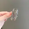 Exquisito Clip Pequeño Mini de Mariposa de Cristal para Mujeres 2025 Nuevo Pinza para el Flequillo Lateral Pinza Superior Pinza de Princesa