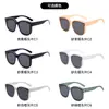 Gafas de sol de montura cuadrada se pueden usar sobre gafas graduadas para mujer, Portátiles para conducir, Elegantes gafas de sol polarizadas de alta definición negras para hombre, Protección UV