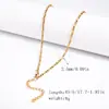 Colar Transfronteiriço Feminino em Aço Inoxidável Banhado a Ouro 18K Real Corrente Osso de Cobra Corrente Lisa Corrente de Clavícula Fashionável Corrente Versátil em Aço Titânio