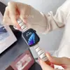 Adecuado para Apple Watch iwatch12345678SE/Ultra Nuevo diseño irregular de caleidoscopio correa de metal