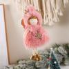 Colgante Decoración Navideña Creativo Nuevo Ángel Sombrero Puntiagudo Astas Colgante Decoración Árbol de Navidad Accesorios Hechos a Mano
