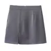 Moda europea y americana transfronteriza AliExpress INS artículo de moda popular falda bodycon de cintura alta adelgazante falda de línea A pantalones falda corta negra