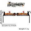 Decoração de Canto de Batente de Porta para Halloween 2026 Adesivos de Parede Adereços de Decoração de Festa Abóbora Teia de Aranha Adesivos de Feltro para Cantos de Portas e Janelas