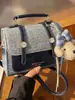 Bolsa Nueva para Mujer Transfronteriza 2026, Bolso Cruzado de Nicho, Bolso de Hombro Versátil, Bolso de Mano de Moda Casual para el Trabajo, Bolso Cuadrado Pequeño