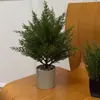 Atacado de Fabricantes Transfronteiriços de Plantas Verdes Artificiais, Decorações para Escritório Interno, Decorações de Natal, Pinheiros e Ciprestes Simulados, Plantas Falsas