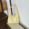 Bolso Versátil Grande de Hombro y Cruzado para Mujer Estilo Coreano Dulce y Moderno Modelo Nuevo 2026 para la Escuela y el Trayecto Bolso de Mano