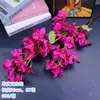 Em estoque atacado triângulo de ameixa artificial layout de casa flor artificial triângulo de ameixa decoração de engenharia Distrito de Wuqing flor artificial falsa