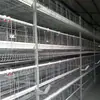 Gallinero con bandeja para estiércol, jaula vertical de cuatro niveles con dos puertas, jaula para ganadería, jaula para cría agrícola