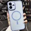 Adequado para Capa de Celular Magnética Iphone17Promax 16 Semitransparente 14Pro Fosca 13 High-End 12P Furo Fino 11