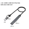 Para notebook computador expansor dock tipo-c expansor HUB hub usb3.0 estação de acoplamento cinco em um