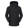 Chamarra de Polar de una Pieza Personalizada para Mujer, Ropa de Exterior para Hombre, Polar a Prueba de Viento e Impermeable, Polar Cálido de Zorro Plateado, Ropa de Montañismo Estampada y Bordada