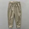 Z301 Pantalones Cargo Casuales de Color Puro para Hombre Otoño e Invierno Nuevos Dropshipping