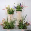 Decoração de Fundo Explosiva Mori Adereços de Fotografia de Floricultura Plantação Verde Simulada Flor de Seda Arranjo de Flores para Cerimônia de Casamento