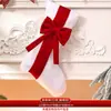 Colgantes de decoración navideña transfronterizos, bolsas de dulces para niños, calcetines de Navidad, bolsas de regalo, decoraciones para el ambiente del árbol de Navidad