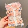 2026 Pinzas para el Cabello de Niña con Lazo Accesorios de Flor Dulce para el Cabello de Bebé Pasadores de Princesa para Niñas Clip de Nuevo Estilo Adornos para el Cabello