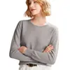 Nuevo Suéter de Punto de Cuello Redondo Otoño e Invierno para Mujer, Suéter Versátil y de Moda para Usar como Capa Base, Suéter Transfronterizo, Venta al por Mayor de una Pieza