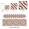 Pegatinas de Pared Decorativas Mate Autoadhesivas Meiji Creativas para Renovación de Dormitorio, Cocina, Baño, Pegatinas de Pared Decorativas Autoadhesivas Impermeables y a Prueba de Aceite