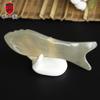 Hemei productos genuinos Placa de Raspado de Cuerno Herramienta de Masaje de Acupuntos para Cuello Cabeza Cara Planta del Pie Masaje de Meridianos Placa de Raspado