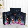 Bolsa de Regalo Navideña Bolso de Mano para la Nochebuena Bolsa de Regalo para Dulces Empaque de Manzana Bolsita de Mano Creativa con Bronceado